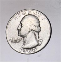 1960-D SILVER Washington Quarter