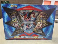 Pokemon Ash-Greninja EX box set, still sealed in