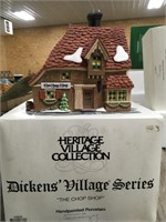Dept 56 Dickens Village Chop Shop