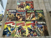 Ten 10Cent Golden Era Western Comics