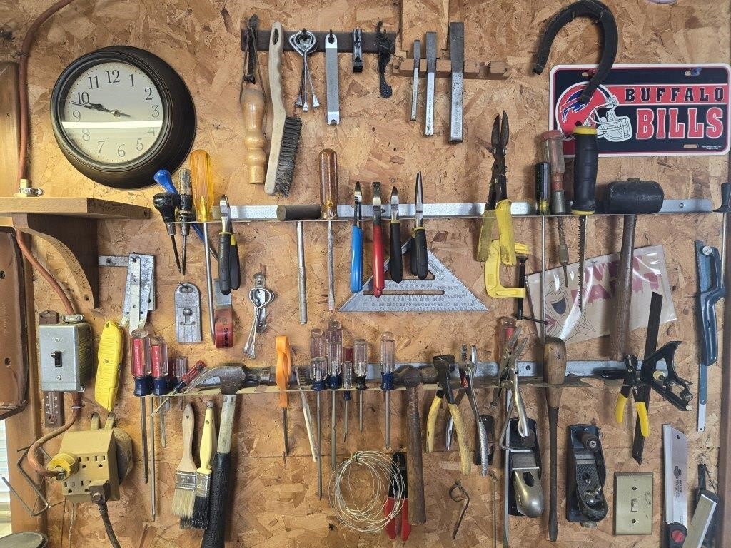 Tools - everything on the wall