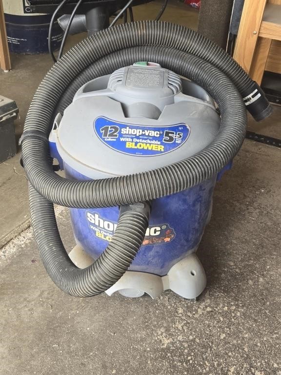 SHOP VAC - 12gal. 5.5hp