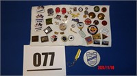 MIsc. Lapel Pins some Military