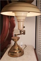 Vintage Lamp Swing Arm Metal Shade