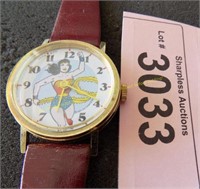 Vintage Wonder Woman wristwatch