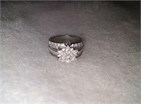Size 7.25 sterling silver ring