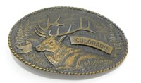 Vintage Touchstone Colorado Belt Buckle