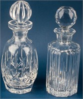 2 Waterford Crystal Decanters