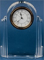 Waterford Classic Deco Desk Clock
