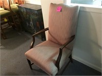 Upholstered Queen-Anne Chair