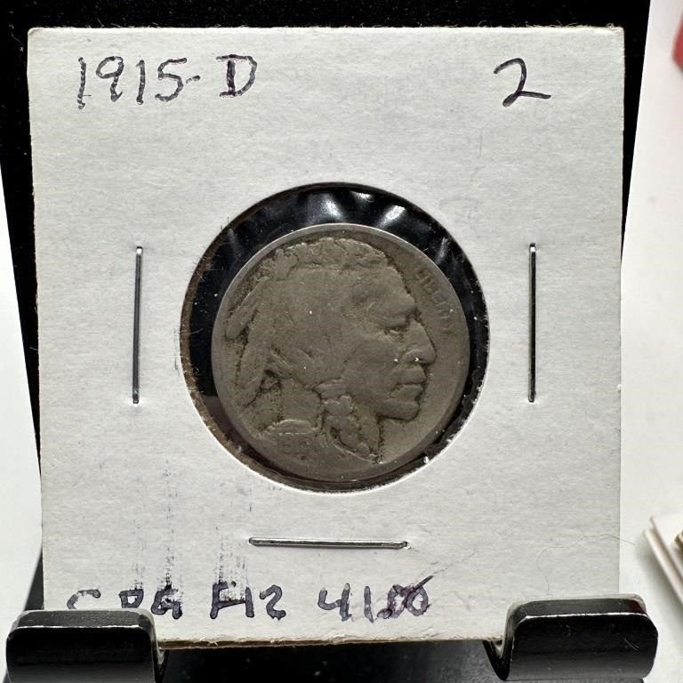 1915-D BUFFALO NICKEL BETTER DATE