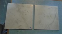 2 12" x12" Marble Cutting Boards
