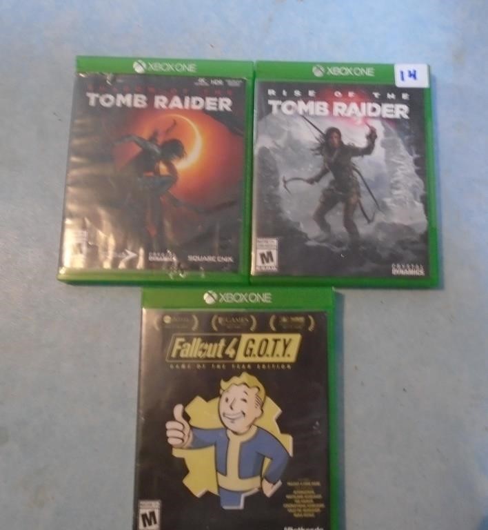 3 XBox One Games