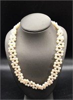 Pearl Necklace With 14kt Gold Clasp