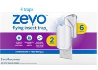 Zevo Insect Trap Kit, 2 Devices + 4 traps