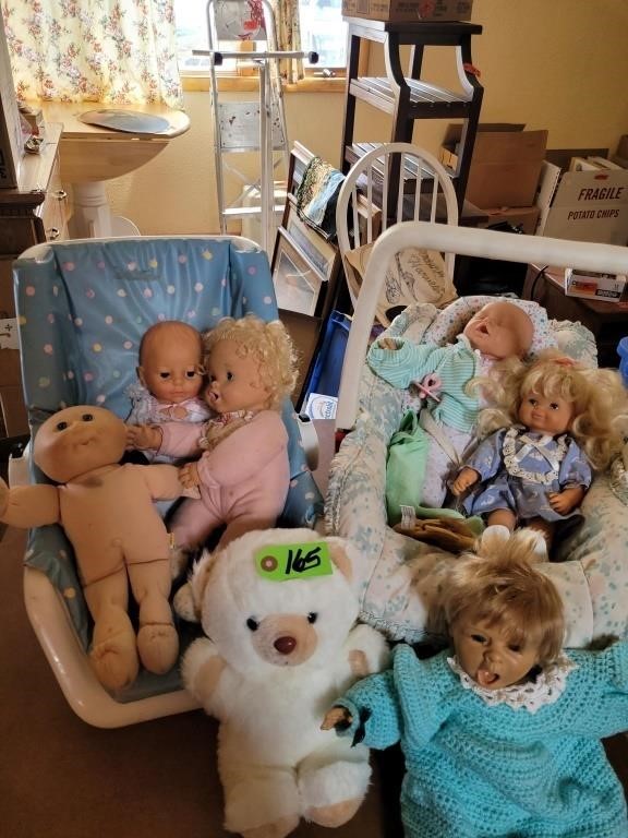 Dolls ,with baby carer