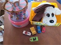 Carousel,  Pound Puppy, Little Toy Cars