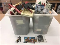 2 Totes of Assorted Lego & Other Building Sets