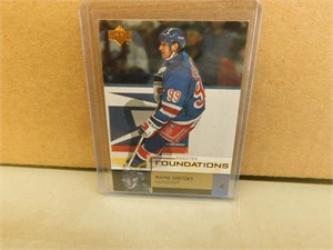 2002/03 UD Wayne Gretzky #70 Foundations Card