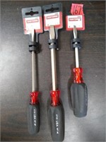 3pc Craftsman Flat Cushion Grip Screwdriver