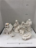 Nativity & Church Figurines