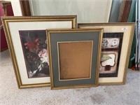 Pair of Art Prints w/ Great Frames