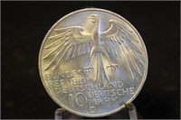 1972 Germany 10 Mark Silver Coin