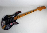 Black Electric Bass Guitar