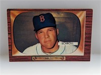 1955 Bowman #319 Albert Schroll Boston Red Sox