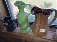 (5) Pitchers & Ewer