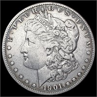 1901-S Morgan Silver Dollar NEARLY UNCIRCULATED