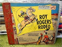 Signed RCA Victor 1950 Roy Rogers Rodeo Record Set
