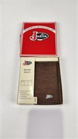 Justin Leather Wallet w/Box