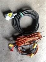 Power cords & drop box cord