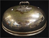 Scottish old Sheffield plate meat dome