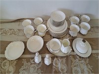 Royal Albert Chantily dish set 34pcs