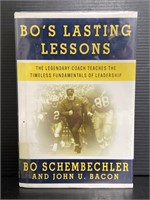 Bo’s Lasting Lessons - Bo Schembechler U of M book