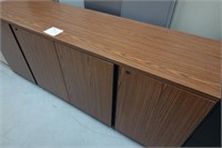 WOOD GRAIN CREDENZA