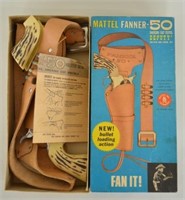Mattel Fanner 50 Cap Gun Set In Original Box