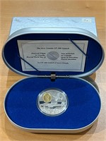 1996 Cdn $20 Silver AVRO Can CF-100 Canuk Coin