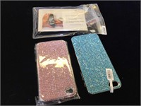 2- Rhinestone  iPhone Covers