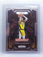 Tyrese Haliburton 2023 Prizm Monopoly