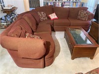 Sectional Couch w/Recliners