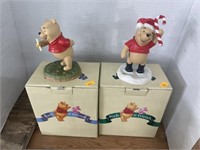 2 Pooh & friends figures