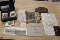 MILITARY ITEMS, MOST EARLY 1900's
