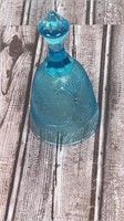 Blue glass bell