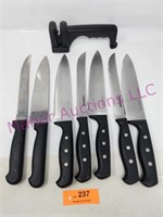 Knives & Knife Sharpener