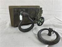 Early Hand Forged Lock and Latch