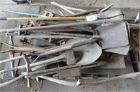 Large Group of Garden Tools and Saws