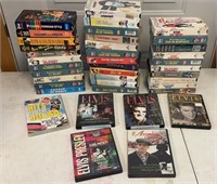 Open & Unopened Elvis VHS & DVDs
